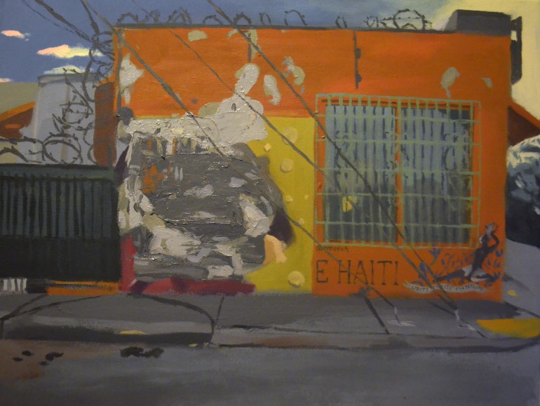 Arroyo 5825 NE 2nd Av. Miami FL 33137 Acrylic on Canvas 28x36 2017